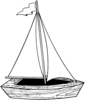 Coloring Boat Image